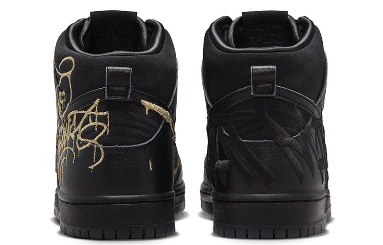 Image of Nike x FAUST SB Dunk High 'The Devil is in The Details' DH7755-001