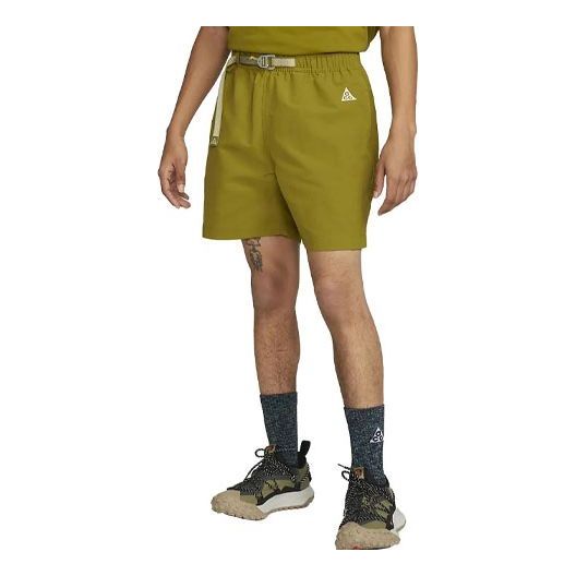 Image of Nike ACG Trail Short 'Moss Light Orewood Brown' CZ6704-390