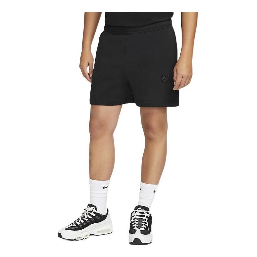 Image of Nike Sportswear Air French Terry Shorts 'Black' DV9861-010