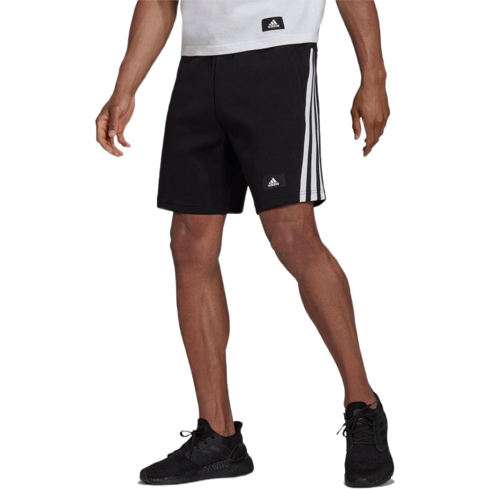 Men's adidas Side Stripe Adornment Casual Shorts Black H46515
