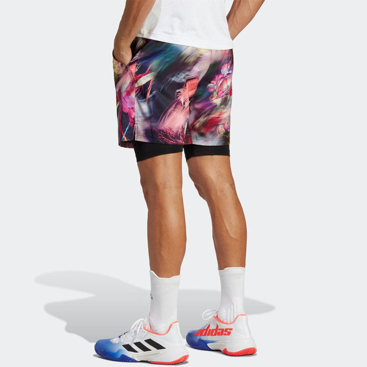 Image of adidas Melbourne Ergo Tennis Graphic Shorts HT7212