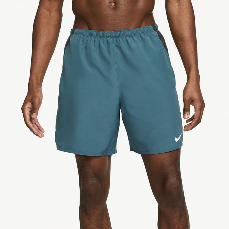 Men's Nike Casual Running Lightweight Breathable Solid Color Sports Shorts Green