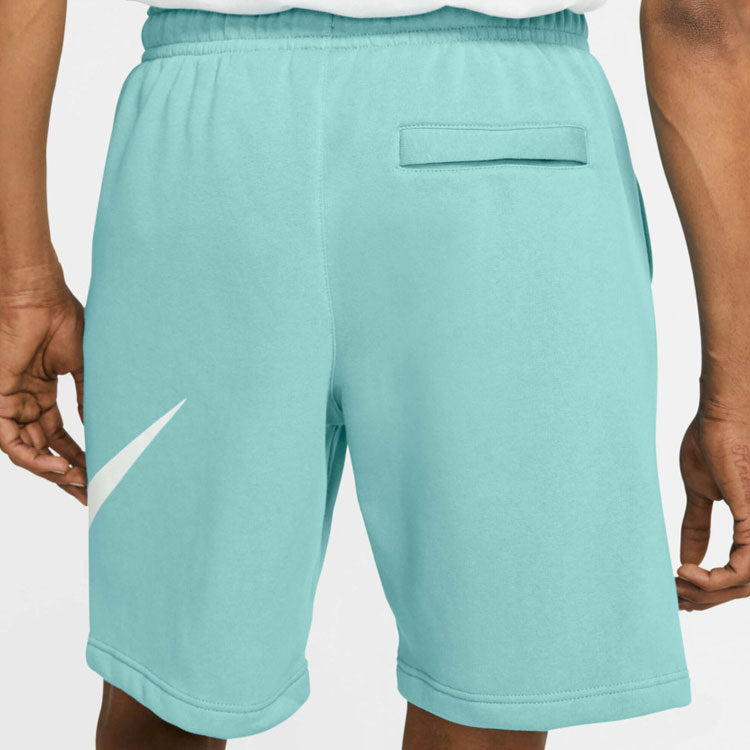 Image of Men's Nike Logo Drawstring Athleisure Casual Sports Shorts Blue BV2721-382