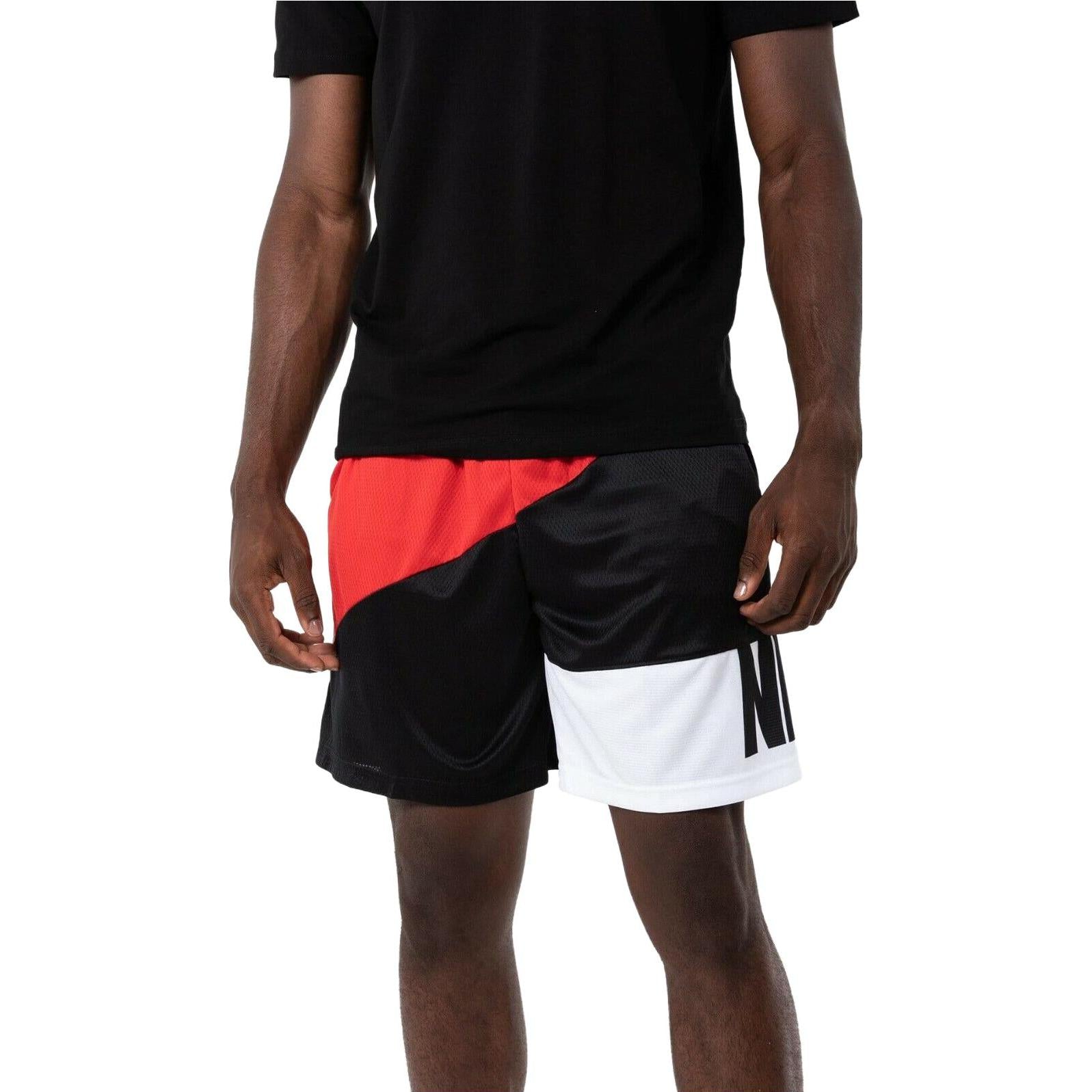 Image of Nike Dri-fit Basketball Shorts 'Black University Red' CV1912-657