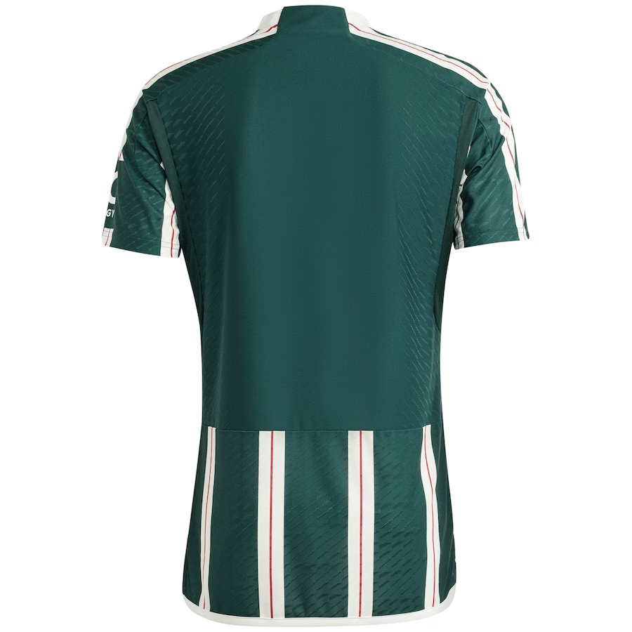 Image of adidas Manchester United Authentic Away Jersey 23/24 (Green Night/Core White/Act