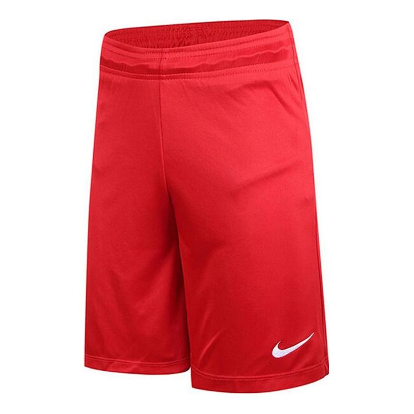 Image of NIKE PARK II KNIT SHORTS 'Red' 725989-657