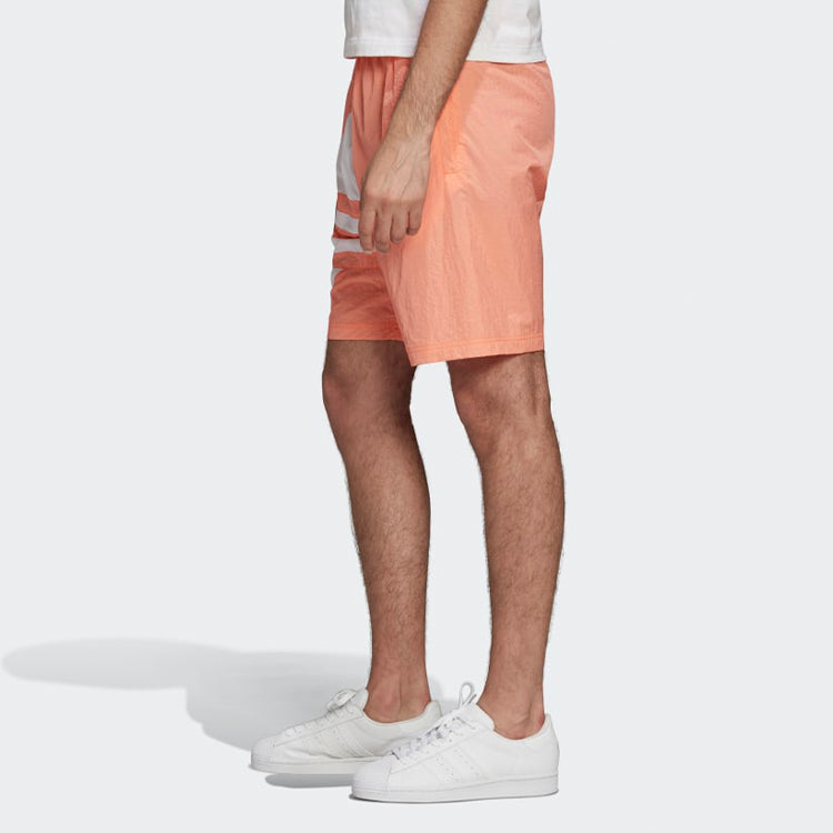 Image of adidas originals Large Logo Sports Shorts Pink FM9899