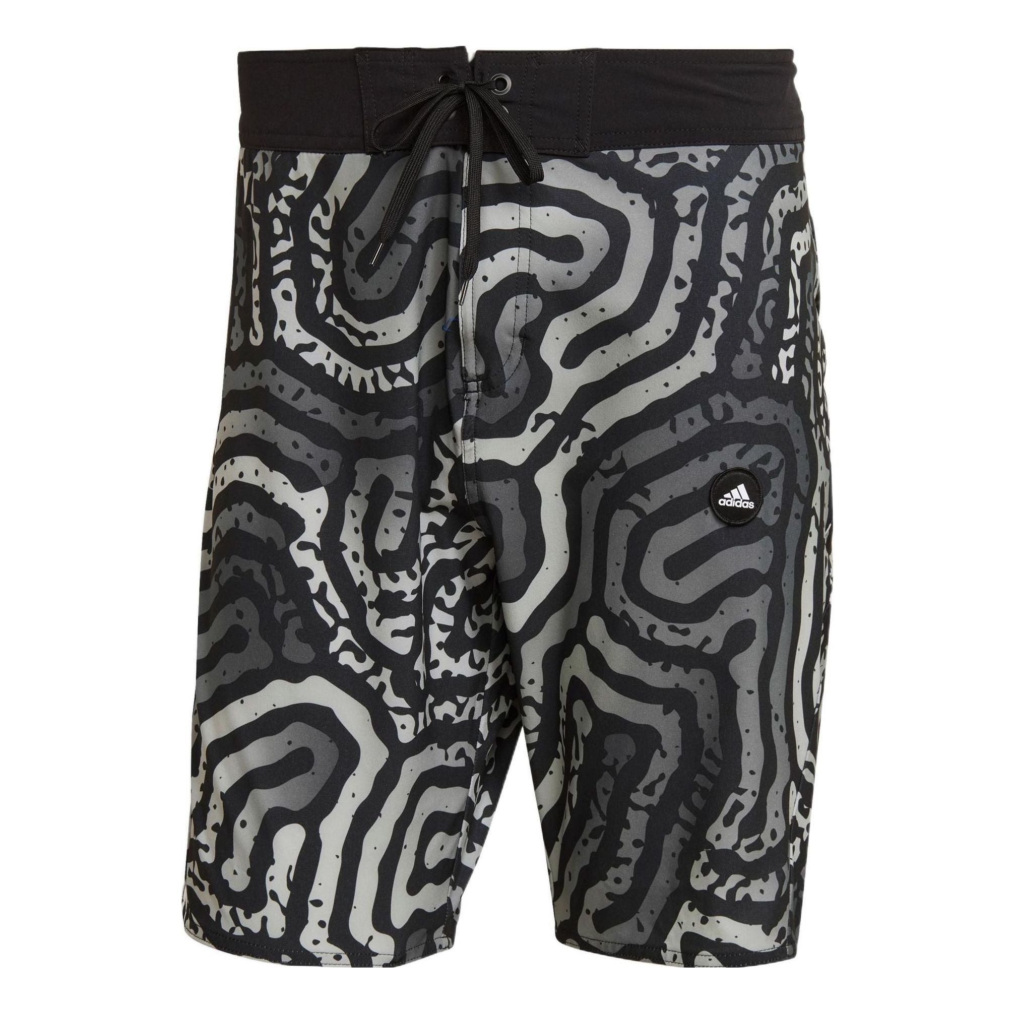 Image of Adidas Classic-Length Colour Maze Tech Board Shorts HC8523