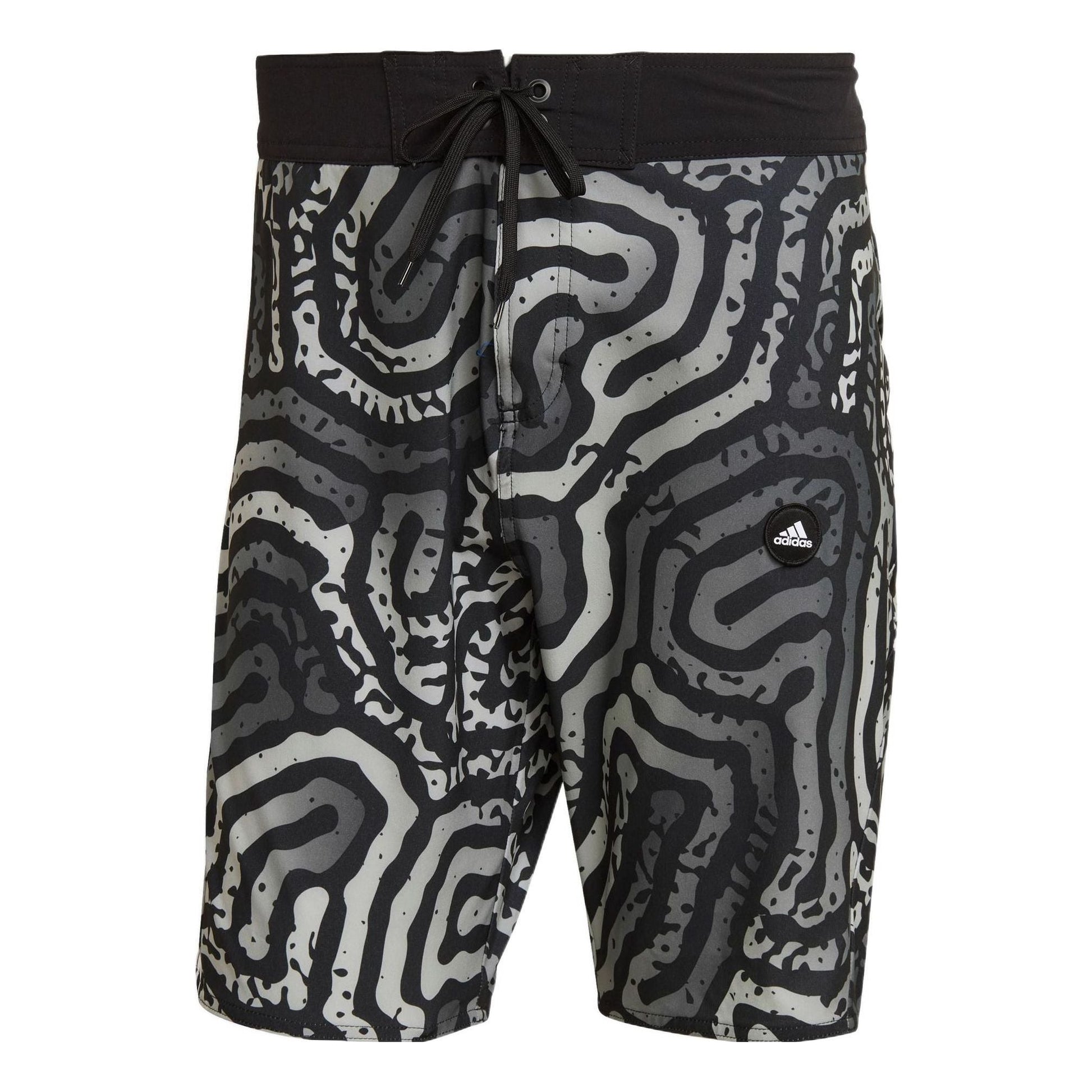 Adidas Classic-Length Colour Maze Tech Board Shorts HC8523