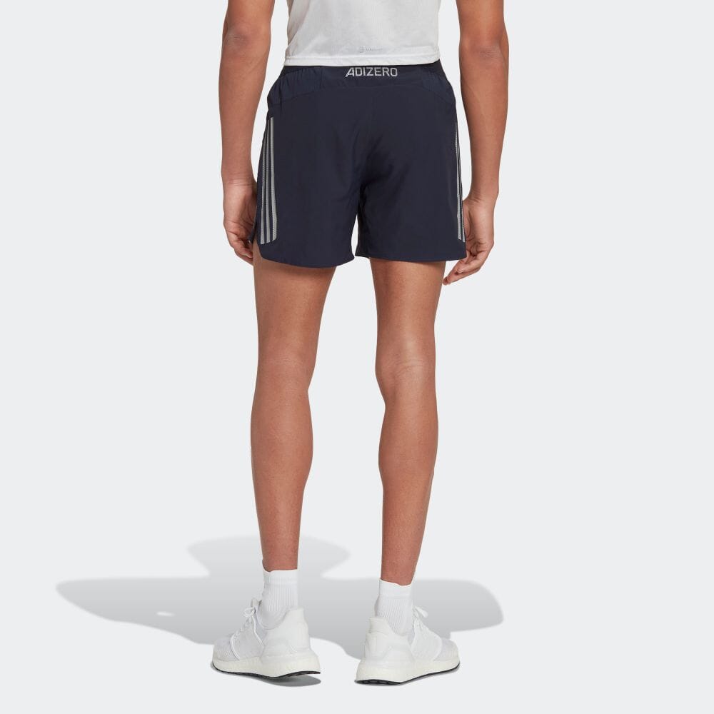 Image of Men's adidas Adizero Sports Running Breathable Shorts Legend Dark HF8774