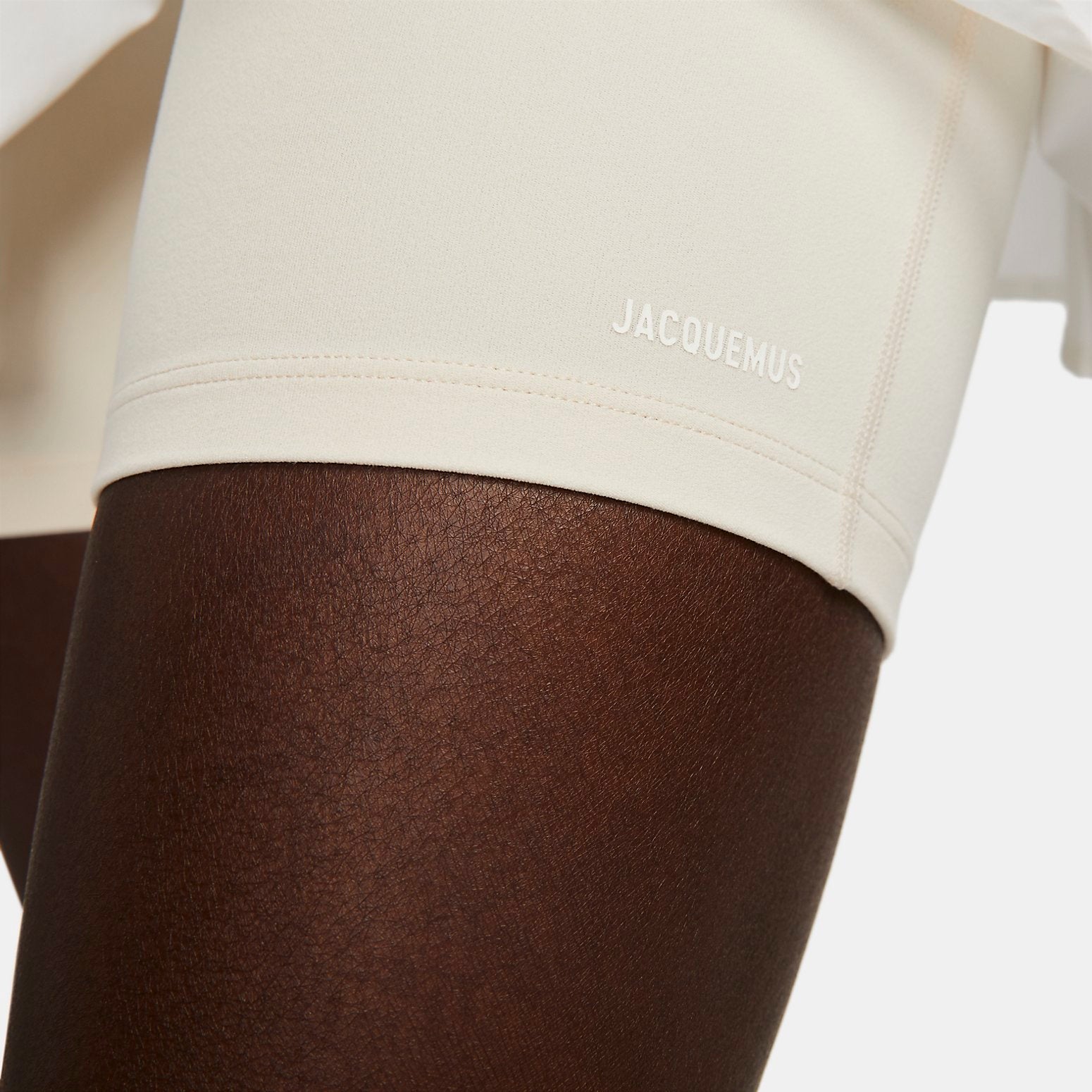 Image of (WMNS) Nike x Jacquemus La Jupe Short 'White' DN3235-100