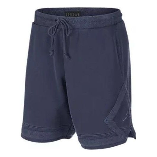 Men's Air Jordan Solid Color Stripe Side Logo Printing Lacing Breathable Shorts
