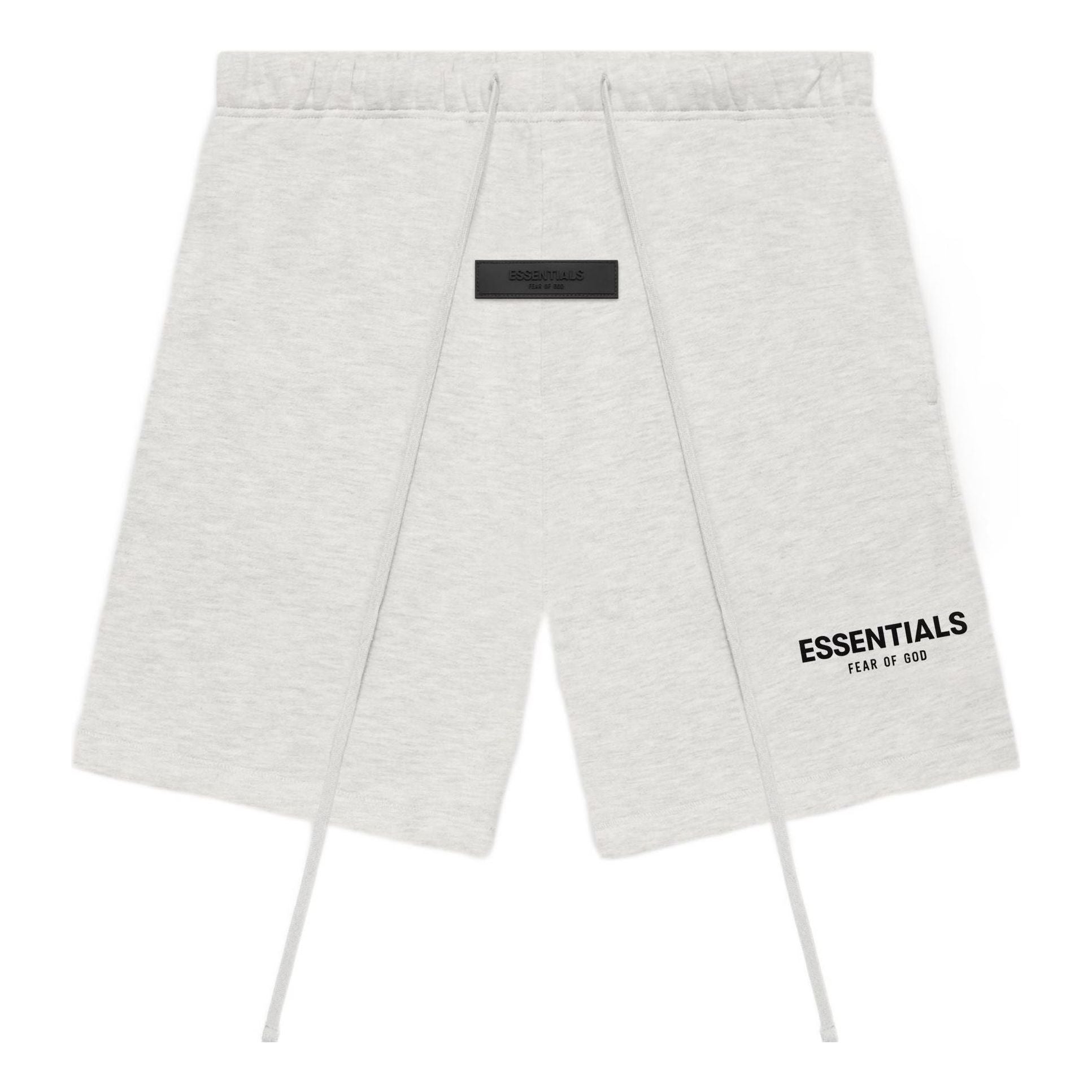 Image of Fear of God Essentials SS22 Sweatshort Light Oatmeal FOG-SS22-413