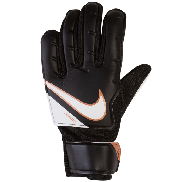 Image of Nike Jr. Match Goalkeeper Glove (Black/Metallic Copper)