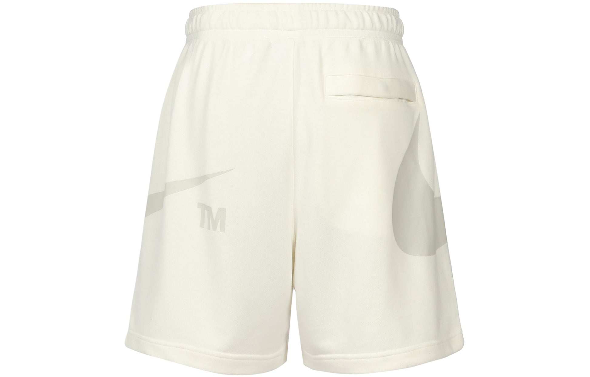Men's Nike Solid Color Logo Printing Elastic Waistband Shorts Black DD5998-133