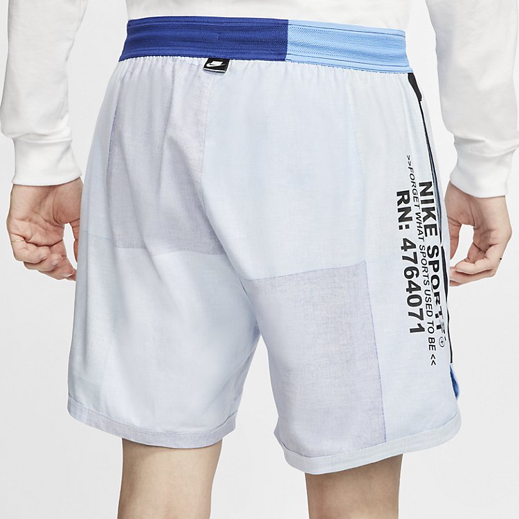 Image of Nike NSW Sportwear Shorts 'White Blue' CJ5075-455