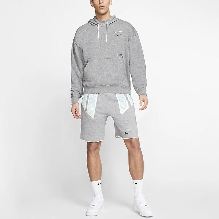 Image of Nike x Pigalle Fleece Shorts ' Heather' CI9952-063