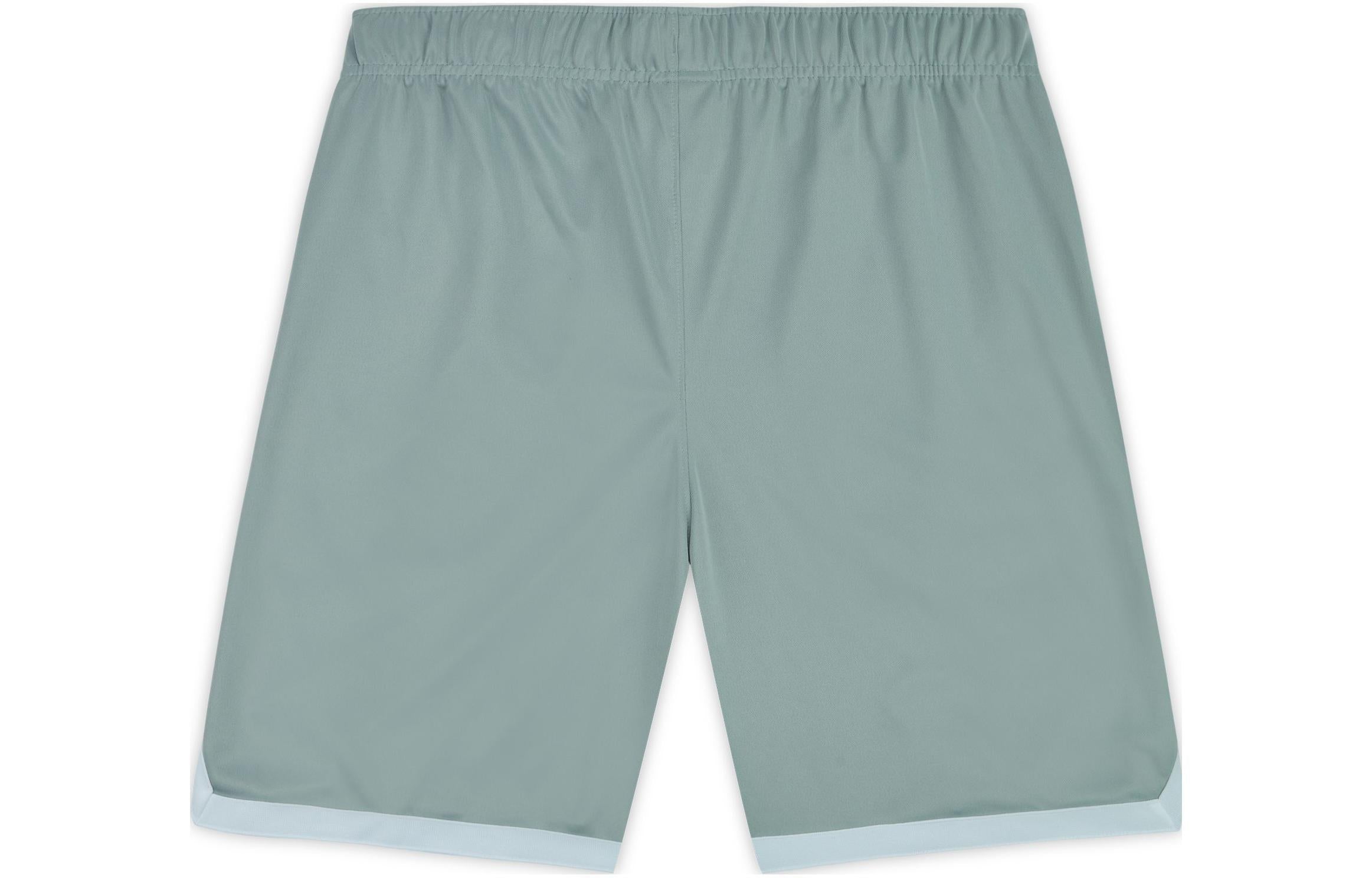 Image of Men's Air Jordan Logo Printing Colorblock Elastic Waistband Casual Shorts Smoke