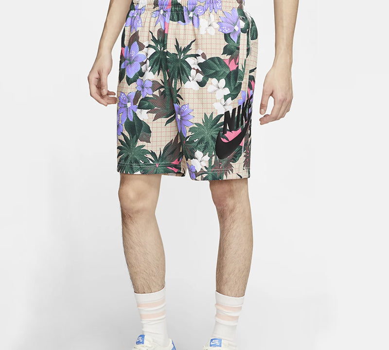Image of Nike SB Sunday Flowers Printing Skateboard Casual Shorts CI7344-238
