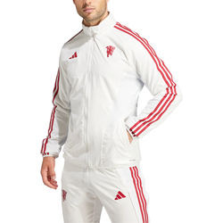 Image of adidas Manchester United Anthem Jacket 23/24 (Cloud White/Crystal White)