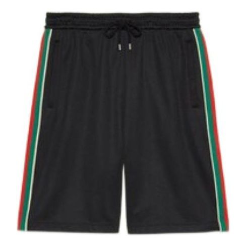Image of Gucci Technical Jersey Shorts 'Black' 699599-XJEES-1152