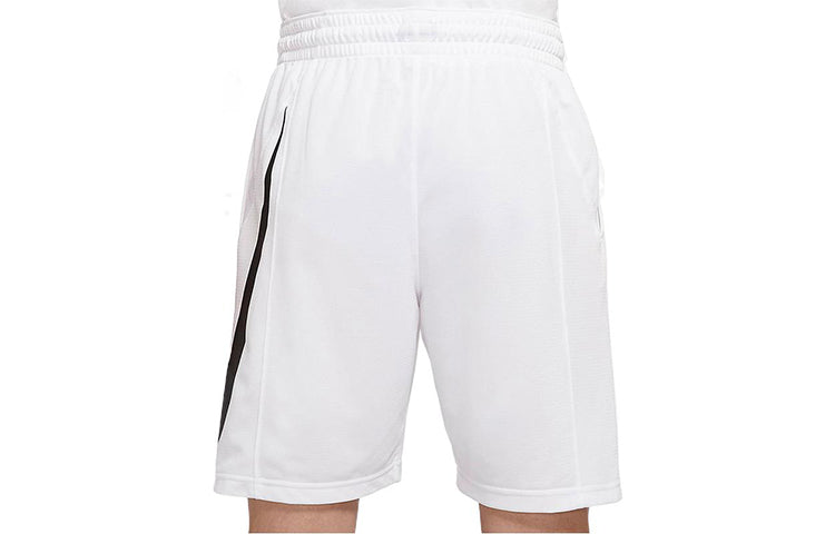 Image of Men's Nike Logo Printing Athleisure Casual Sports Basketball Running Shorts Whit