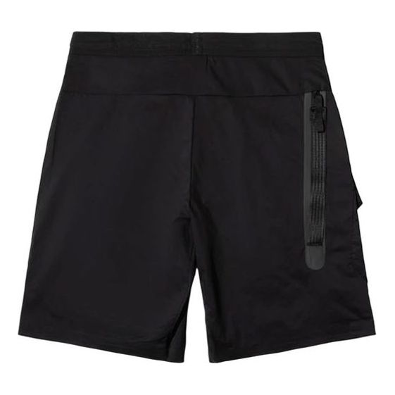 Image of Nike Sportswear Tech Pack Big Pocket Solid Color Casual Shorts Black DD6588-010