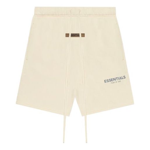 Image of Fear of God Essentials SS21 Sweatshort Buttercream FOG-SS21-566