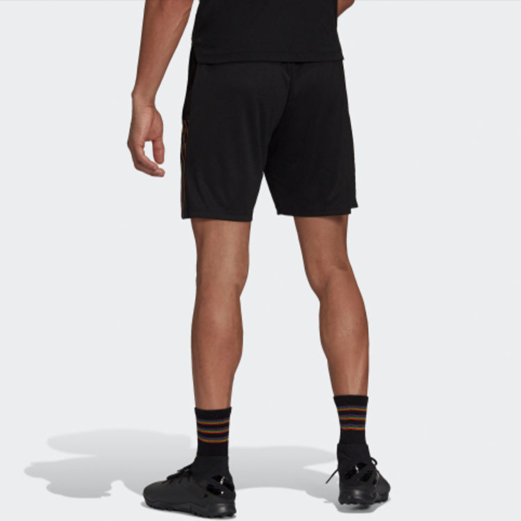 adidas Tiro Sho Pride Soccer/Football Sports Shorts Black H37787