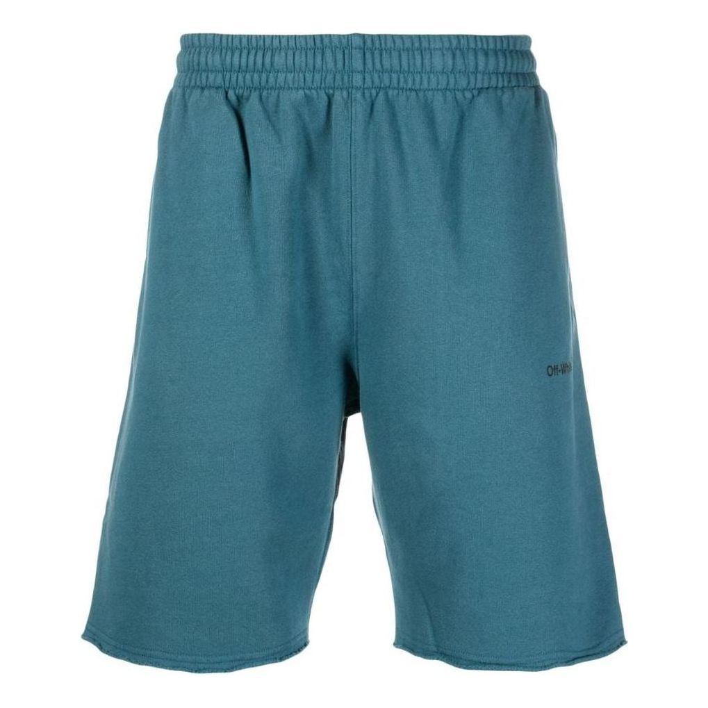 Image of Off-White Logo Track Pants 'Green' OMCI006S22FLE0034810