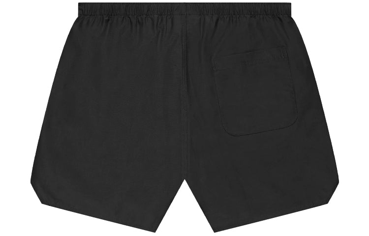 Image of Fear of God Essentials SS21 Volley Shorts Stretch Limo Black FOG-SS21-631