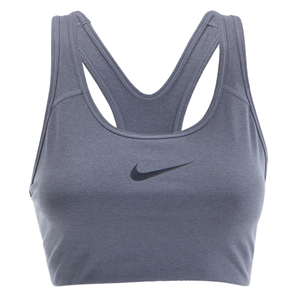 Nike Women's Pro Classic Swoosh Sports Bra (Heather Grey)