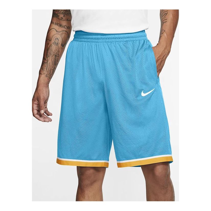 Image of Nike Dri-FIT Classic Basketball Shorts Blue AQ5601-486