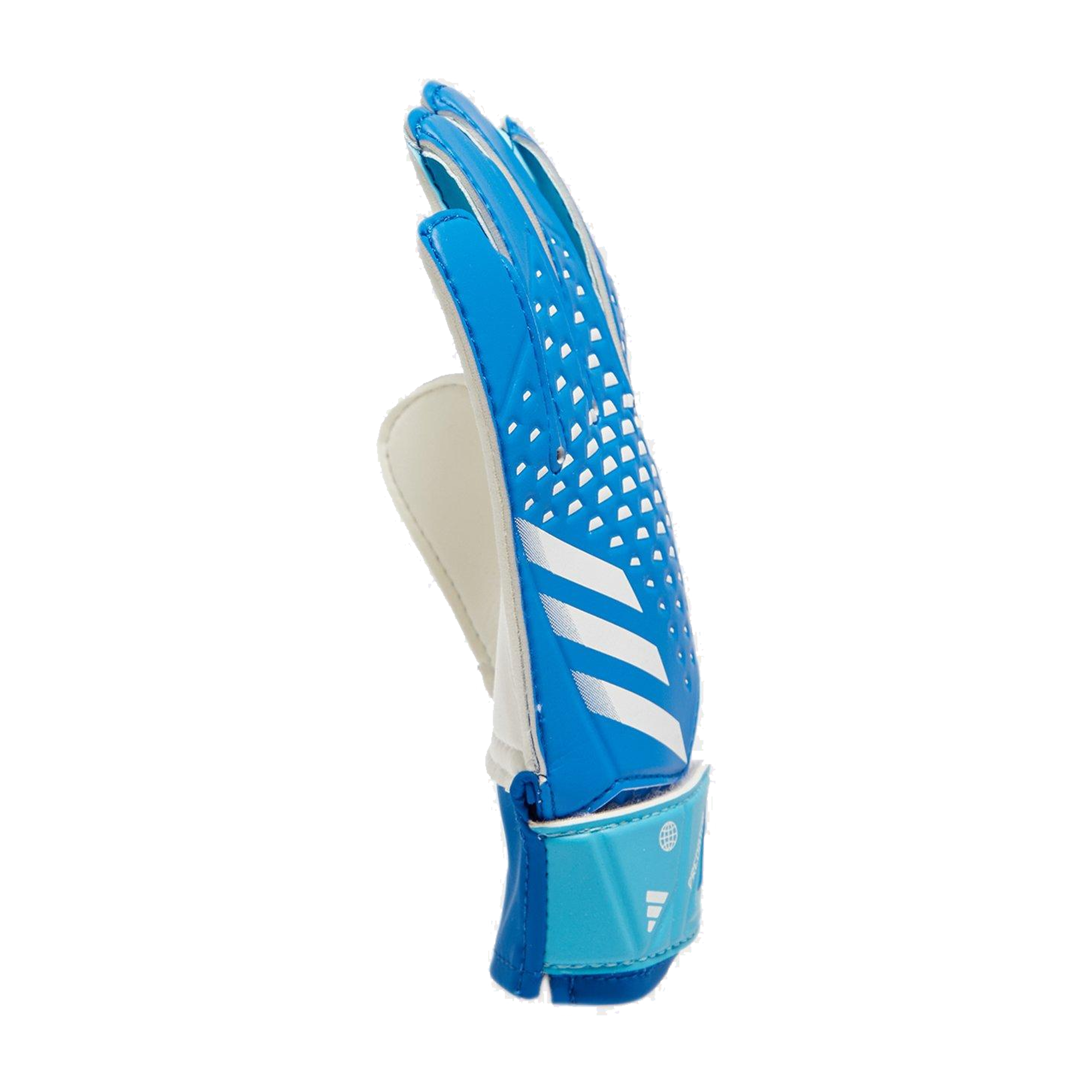 Adidas Jr. Predator Glove Training Goalkeeper Gloves (Blue/White)