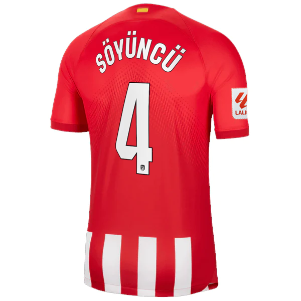 Nike Atletico Madrid Çağlar Söyüncü Home Jersey w/ La Liga Patch 23/24 (Sport Re