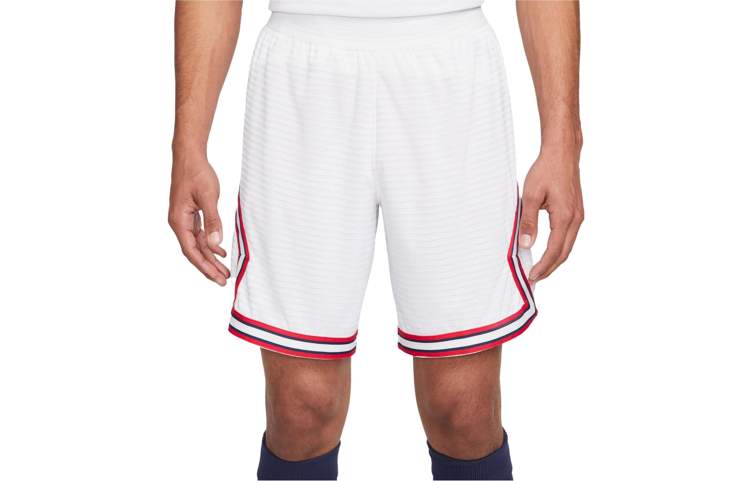 Image of Air Jordan Paris-Saint Germain 21/22 Fourth Vapor Match Short 'White' DH7472-100