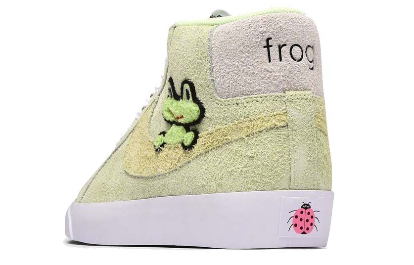 Image of Nike Frog Skateboards x Blazer Mid SB QS 'Frog Skateboards' AH6158-300