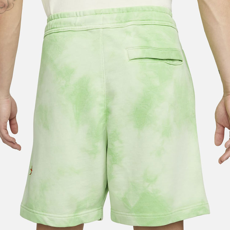 Image of Men's Nike SportswearFrench Terry Solid Color Logo Flowers Embroidered Casual Sh