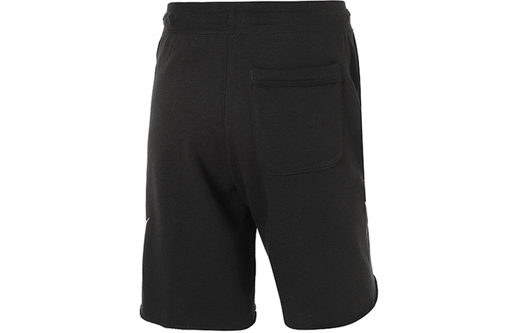 Image of Men's Nike Lacing Breathable Logo Sports Shorts Black DM6817-010