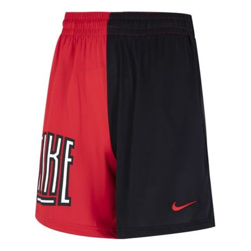 Image of Men's Nike As Nk Df 8in Short Asym Str5 Athleisure Casual Sports Colorblock Wove