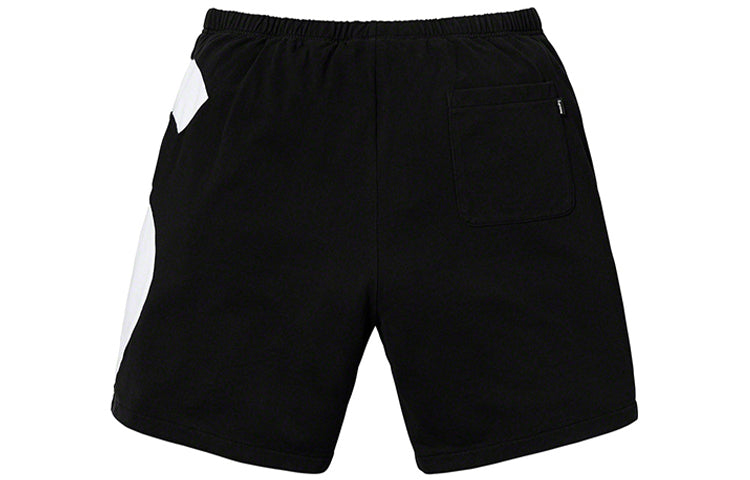 Image of Supreme SS19 S Logo Short Side S logo Shorts Unisex Black SUP-SS19-10386