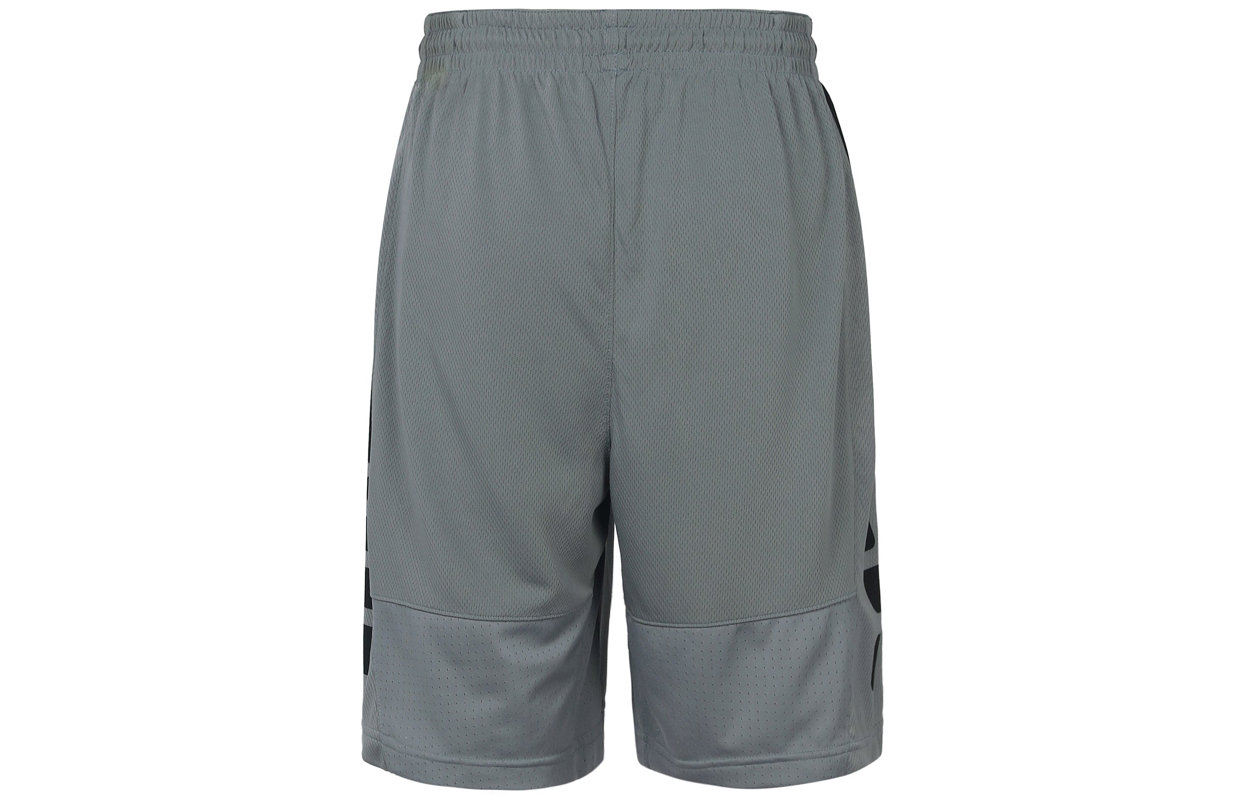 Image of Nike Elite Stripe Dri-FIT Basketball Shorts 'Cool Grey' AT3393-065