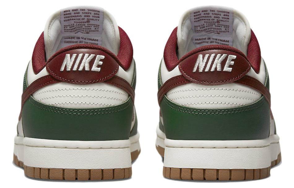 Image of Nike Dunk Low 'Gorge Green Team Red' FB7160-161
