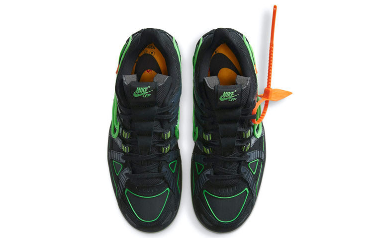 Image of Nike Off-White x Air Rubber Dunk 'Green Strike' CU6015-001