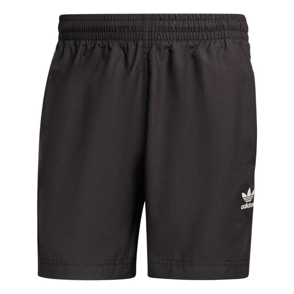 Image of adidas Adicolor Classics 3-Stripes Swim Shorts 'Shadow Navy' HF2117