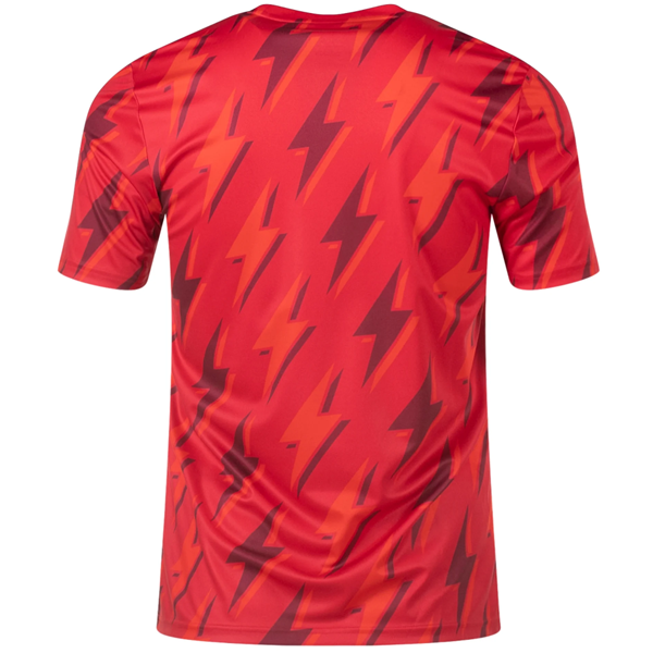 Image of adidas Arsenal Pre Match Training Jersey 23/24 (Better Scarlet)