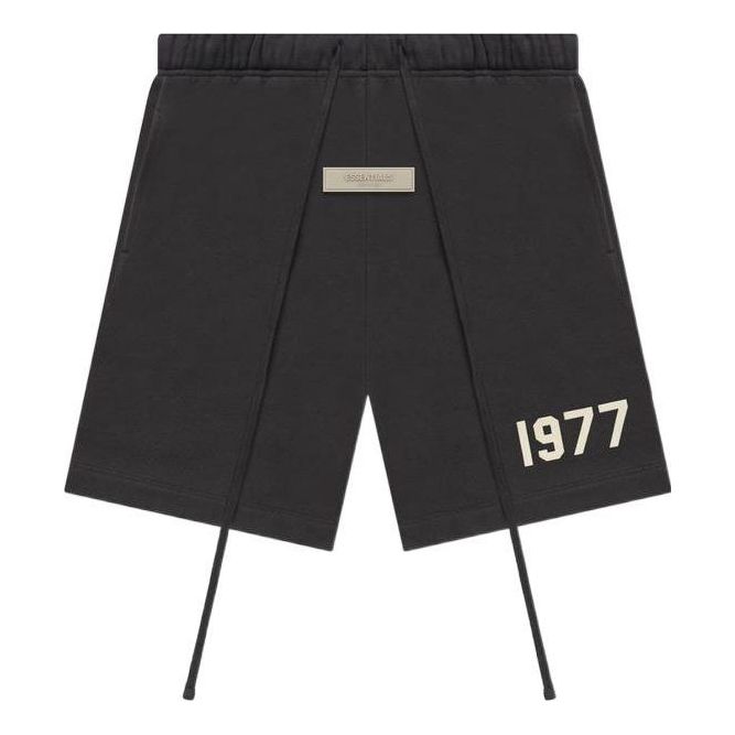 Image of Fear of God Essentials SS22 Shorts Iron 1977 FOG-SS22-124