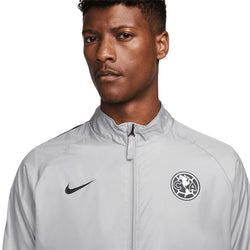 Image of Nike Club America Repel Academy AWF Full-Zip Jacket (Cobblestone/Black)