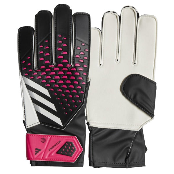 Adidas Jr. Predator Training Gloves (Black/Team Shock Pink)