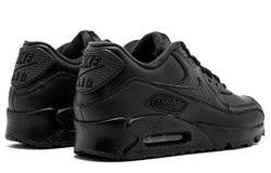 Image of Nike Air Max 90 Leather 'Black' 302519-001